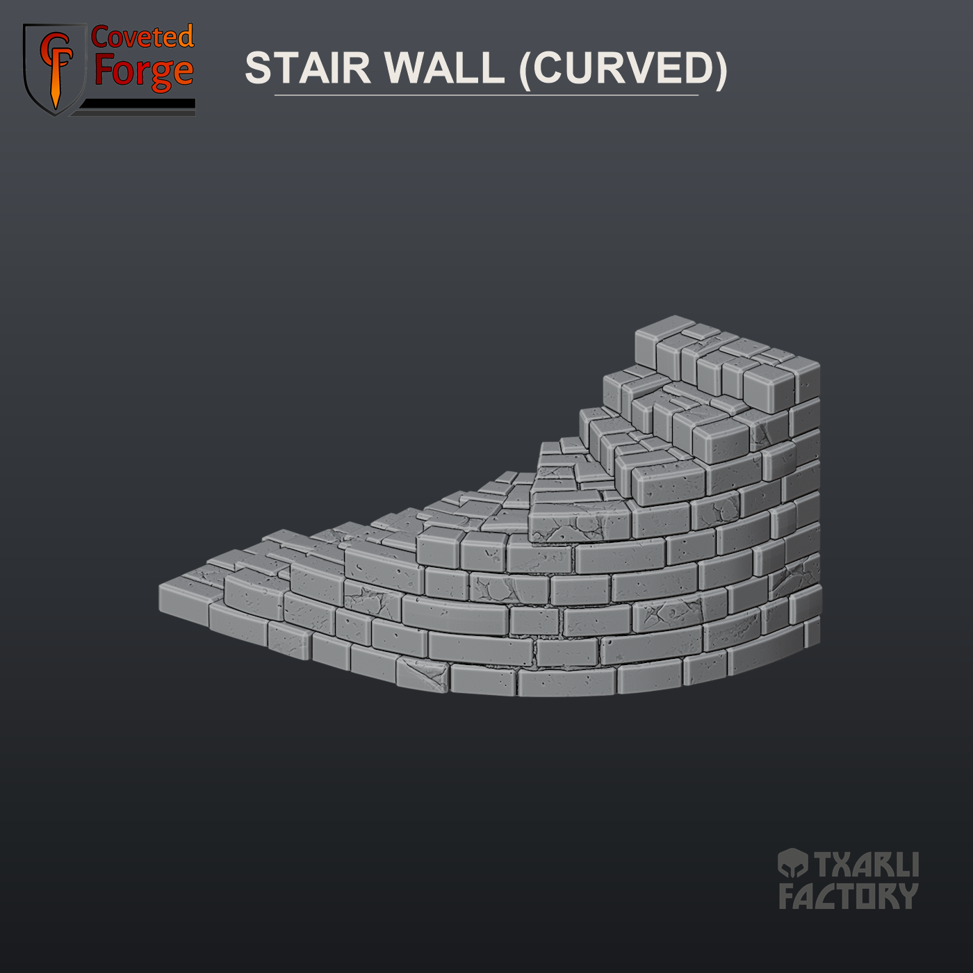 Stair Wall (Curved)
