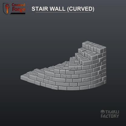 Stair Wall (Curved)