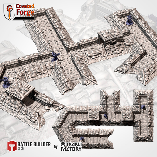 WW2 Trenches by Txarli Factory