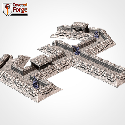 WW2 Trenches by Txarli Factory