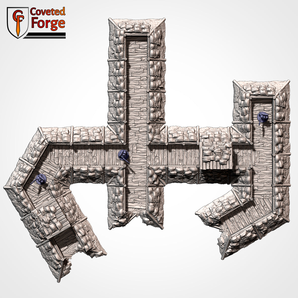 WW2 Trenches by Txarli Factory