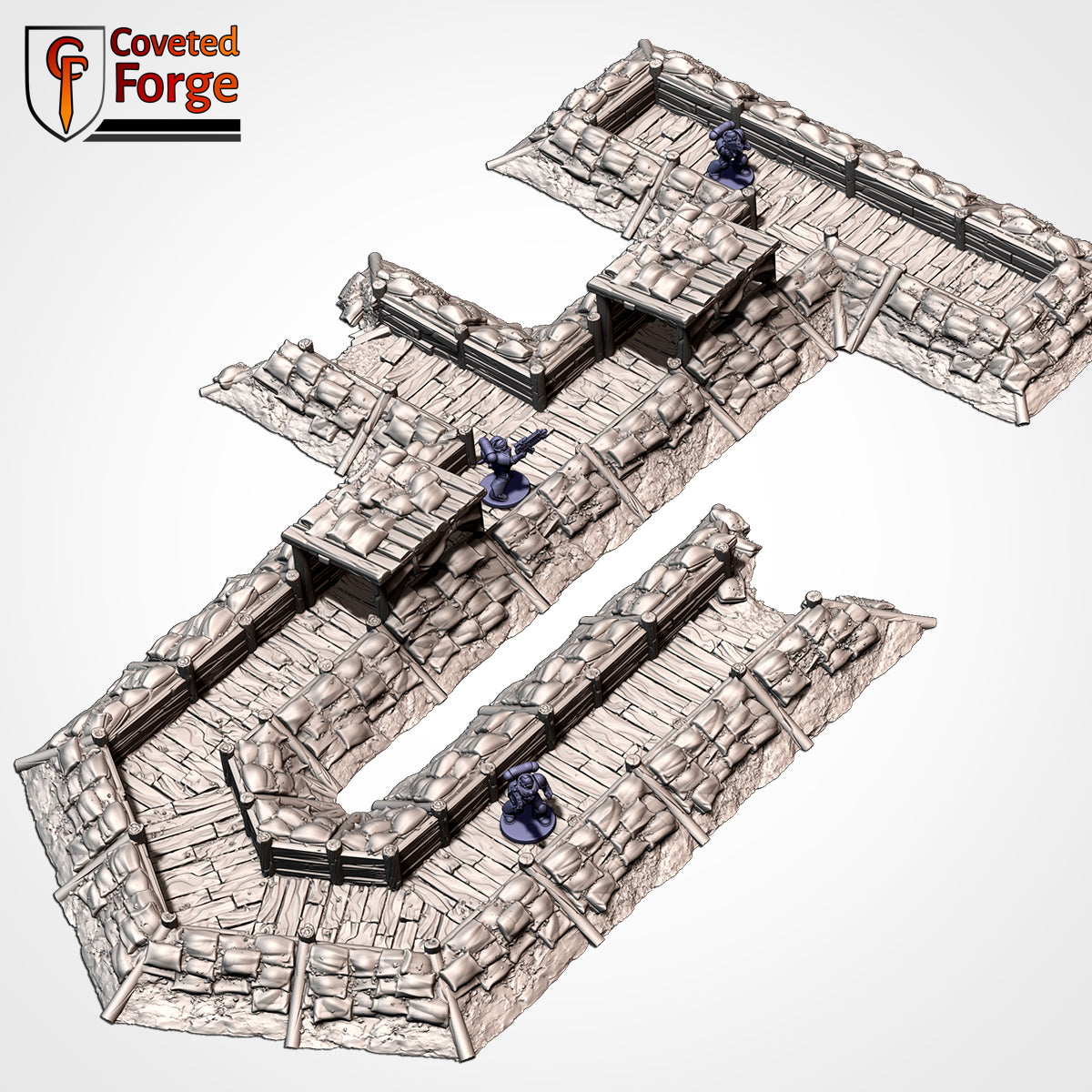 WW2 Trenches by Txarli Factory