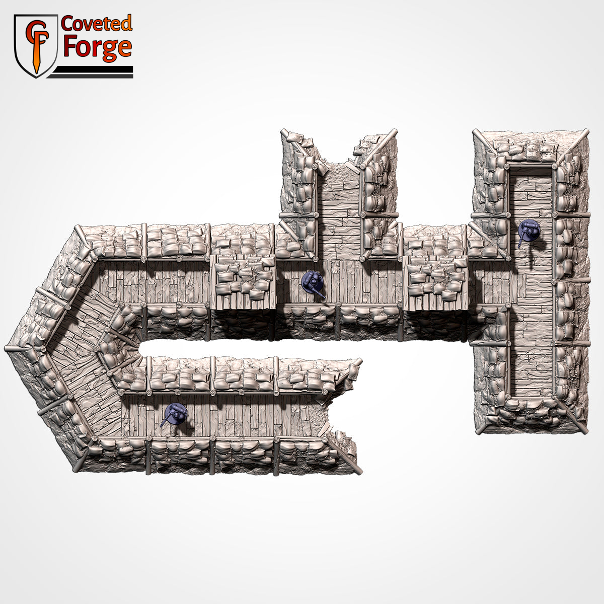 WW2 Trenches by Txarli Factory
