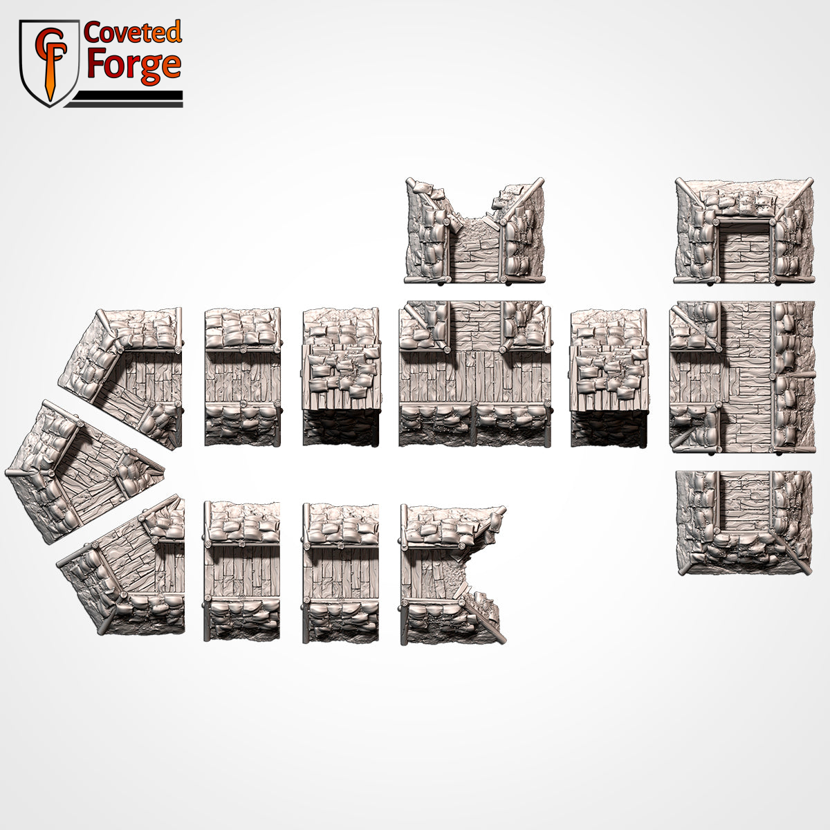 WW2 Trenches by Txarli Factory