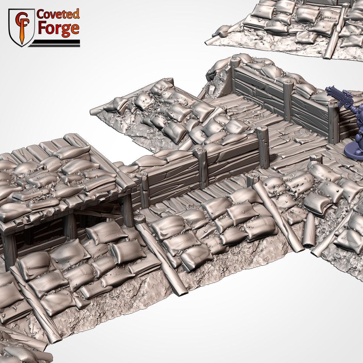 WW2 Trenches by Txarli Factory