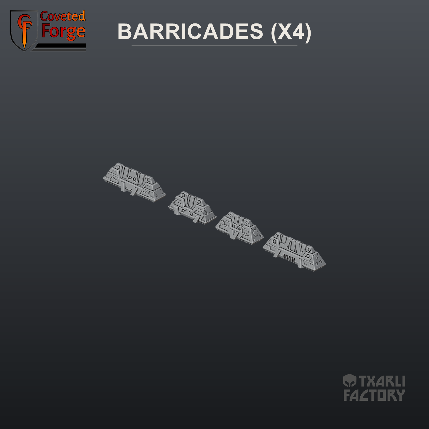 Barricades (x4)