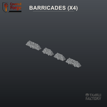 Barricades (x4)