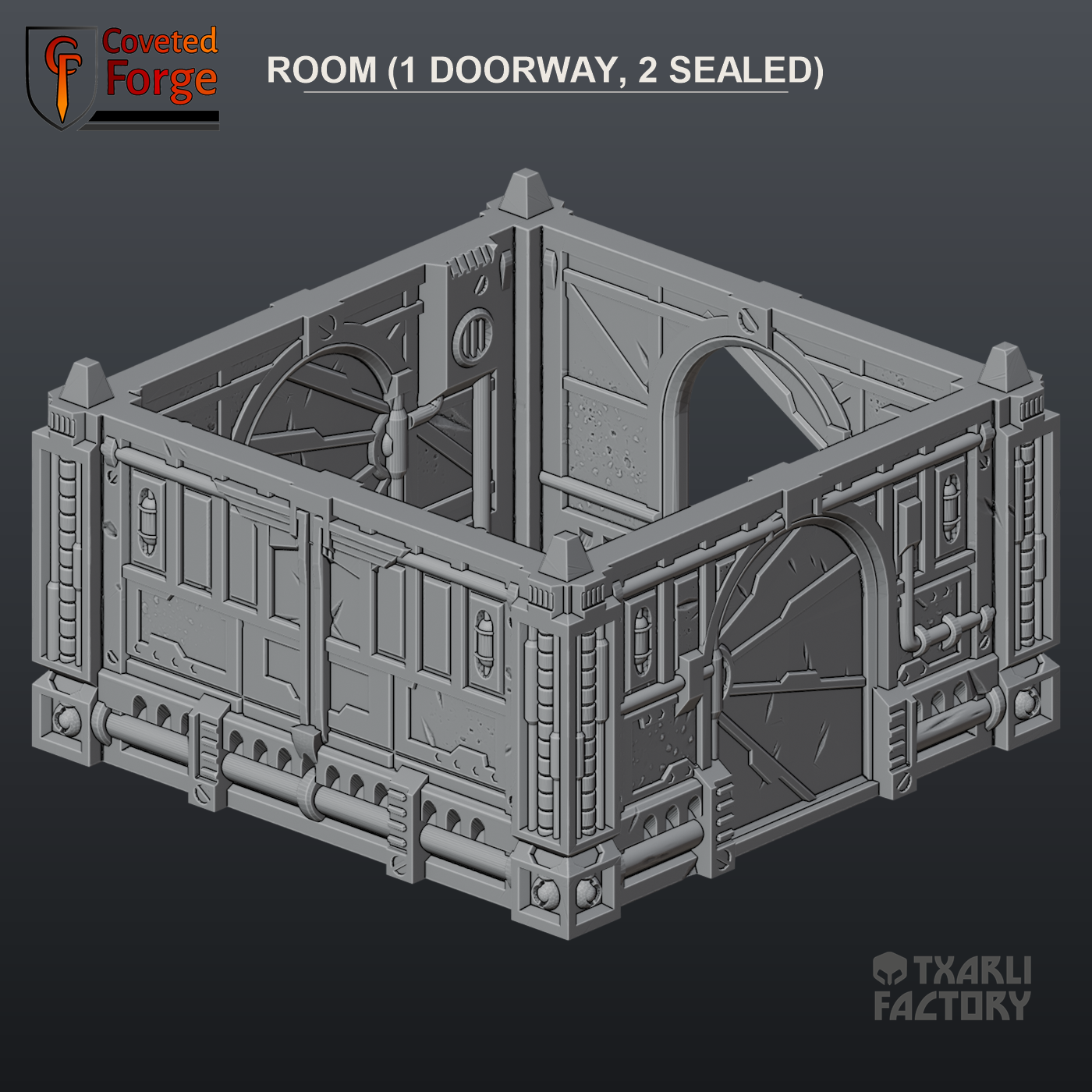 Room (1 Doorway, 2 Sealed)