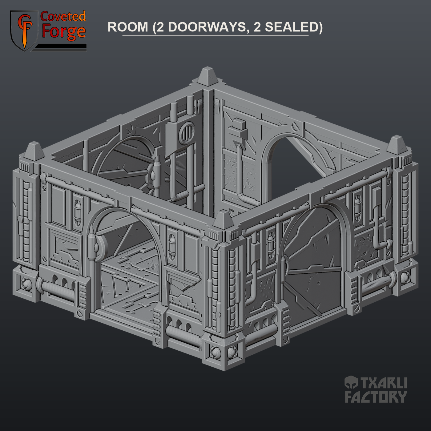 Room (2 Doorways, 2 Sealed)