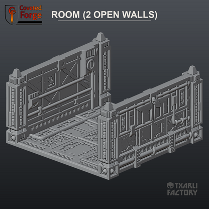 Room (2 Open Walls)