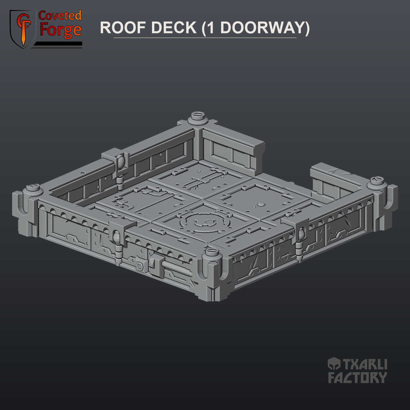 Roof Deck (1 Doorway)