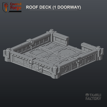 Roof Deck (1 Doorway)