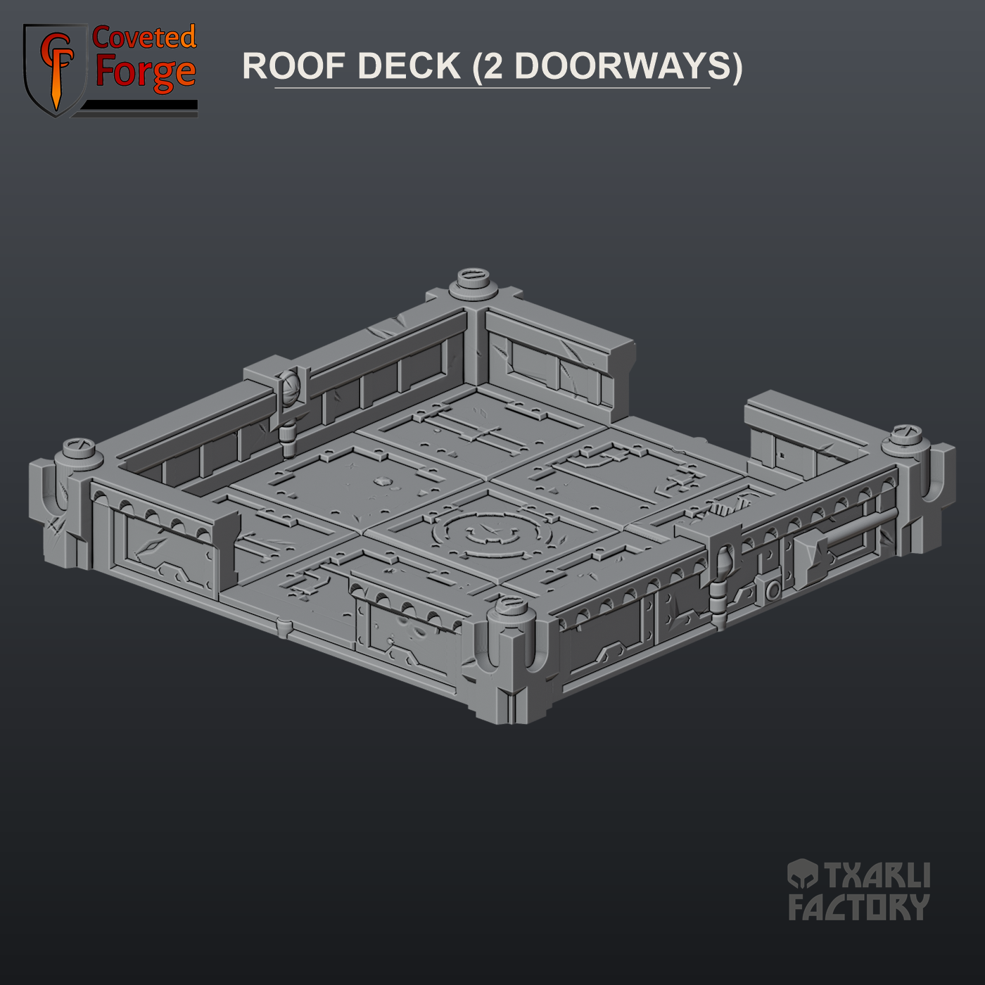 Roof Deck (2 Doorways)
