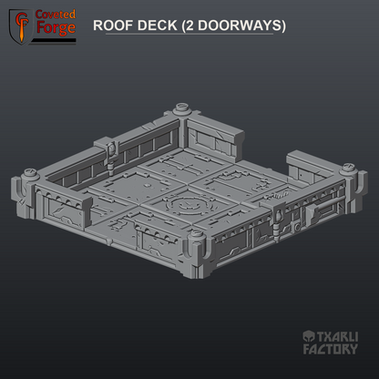 Roof Deck (2 Doorways)