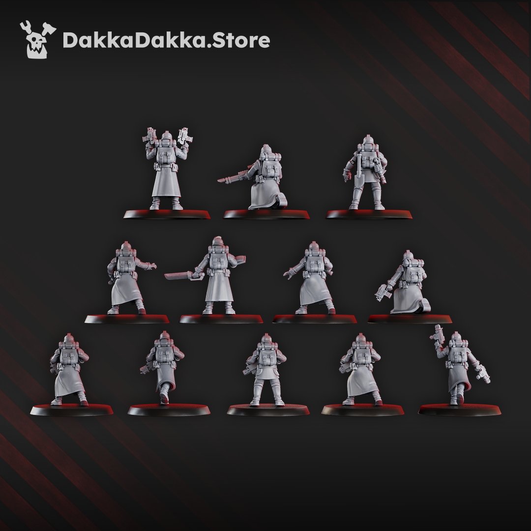 3rd Death Division Infantry (Pre-Assembled) | 3rd Death Division | DakkaDakka.Store