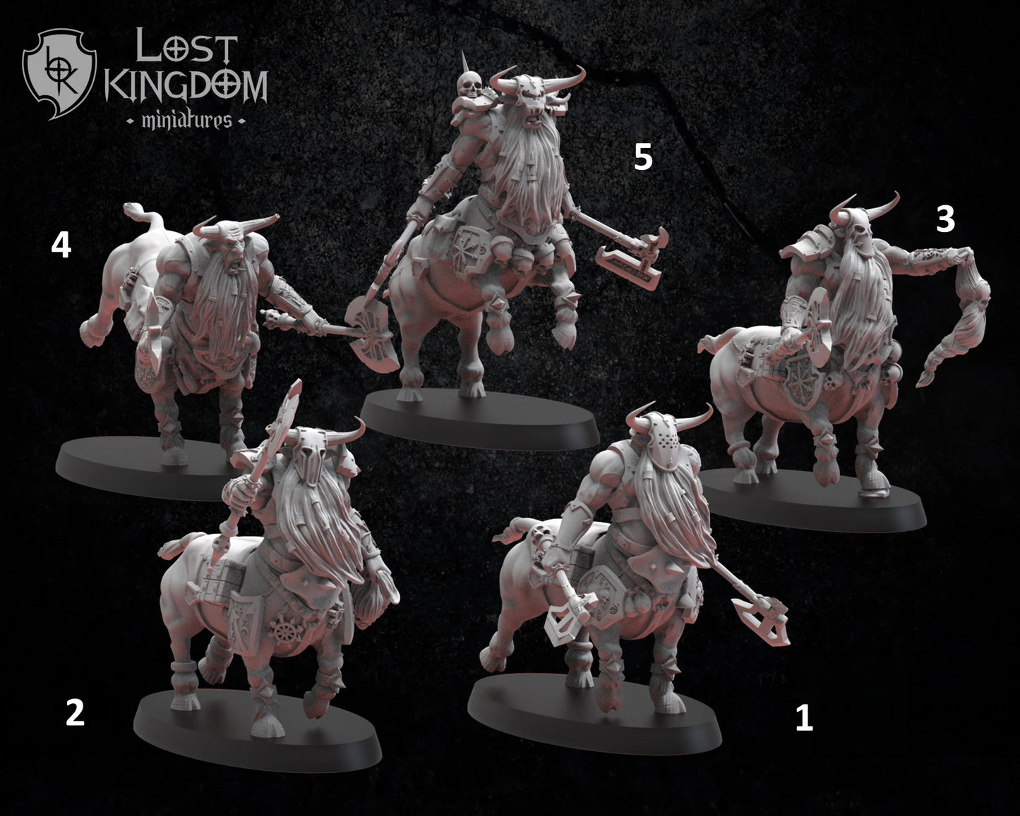 Bul-Thaurs Unit | Infernal Dwarves | Lost Kingdom Miniatures |
