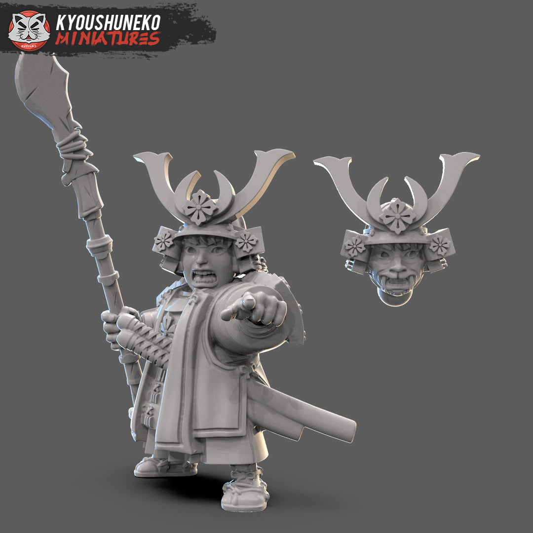 Female Dwarf Samurai