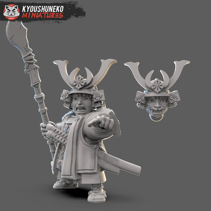Female Dwarf Samurai