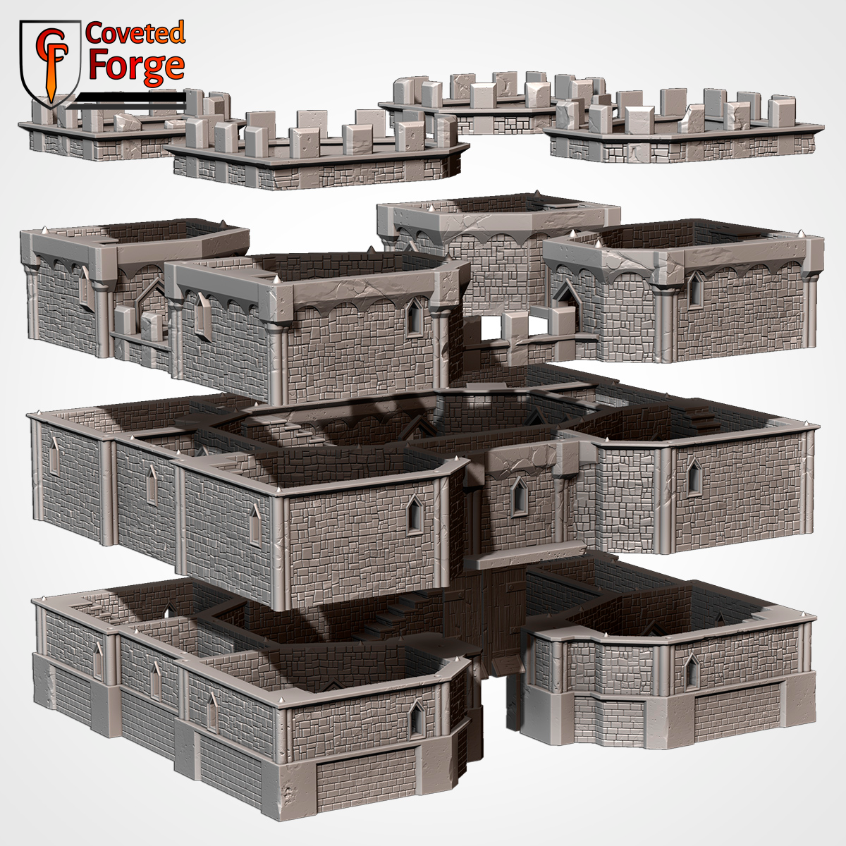 Stronghold Fortress Castle by Txarli Factory