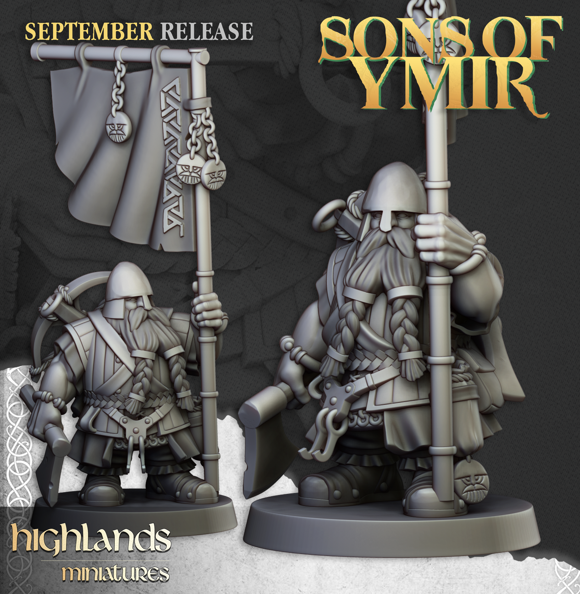 Dwarf Crossbowmen Bannerman