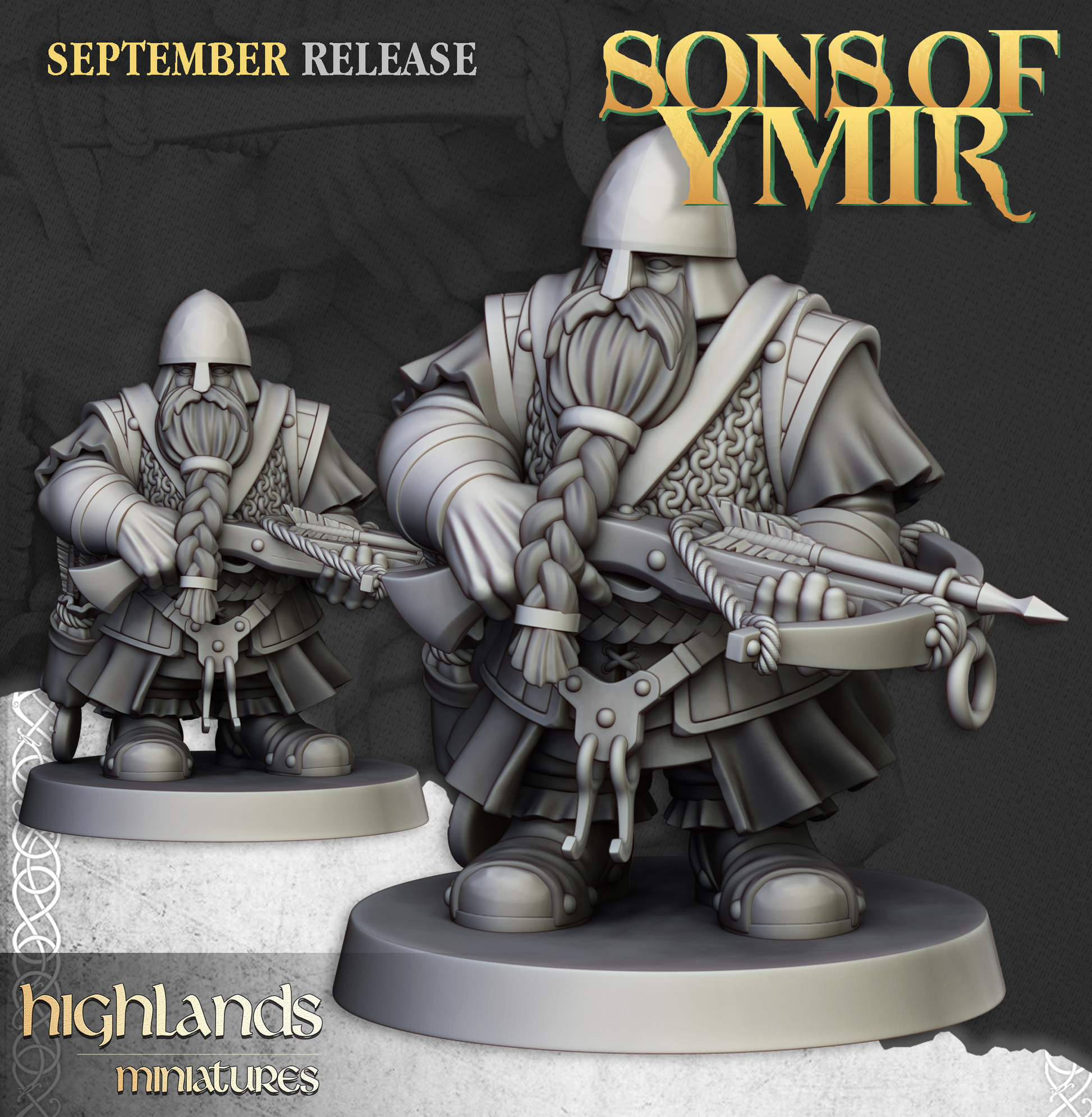 Dwarf Crossbowman pose 2
