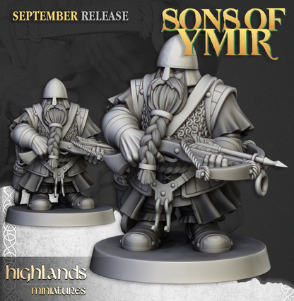 Dwarf Crossbowman pose 2