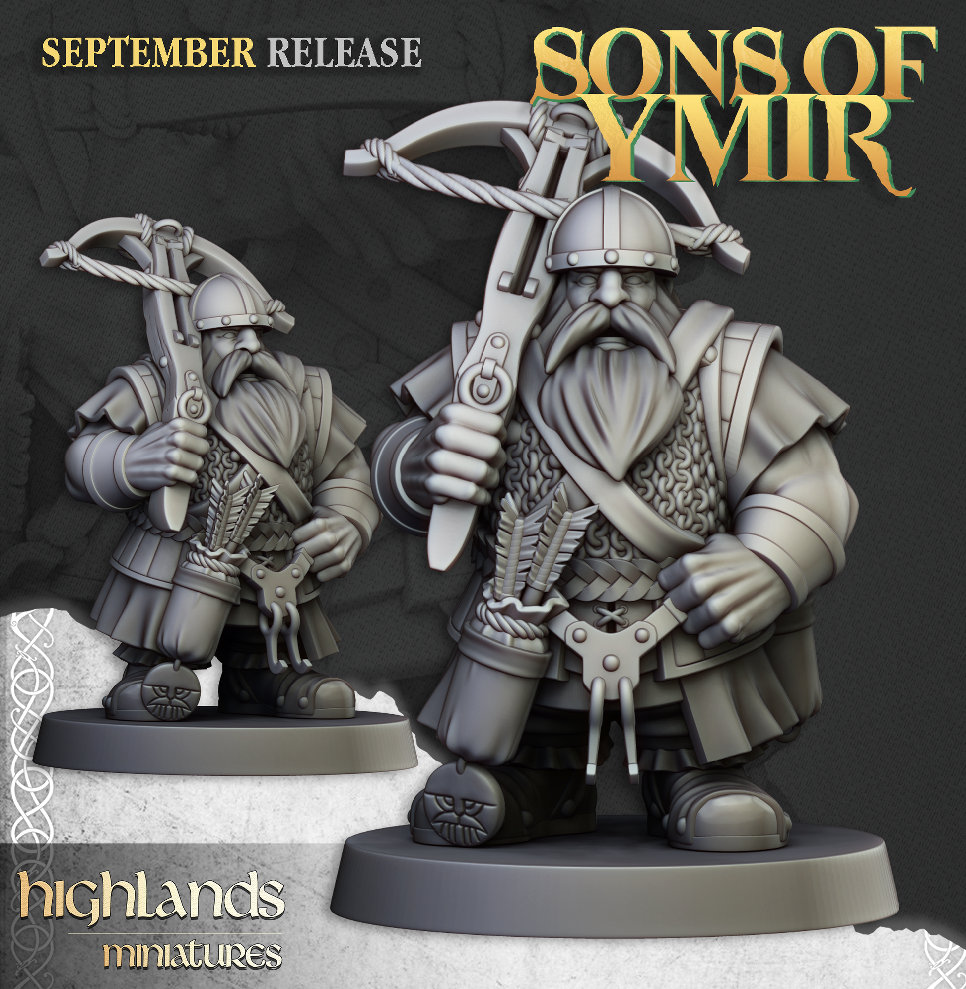 Dwarf Crossbowman pose 3