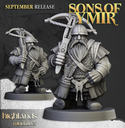 Dwarf Crossbowman pose 3