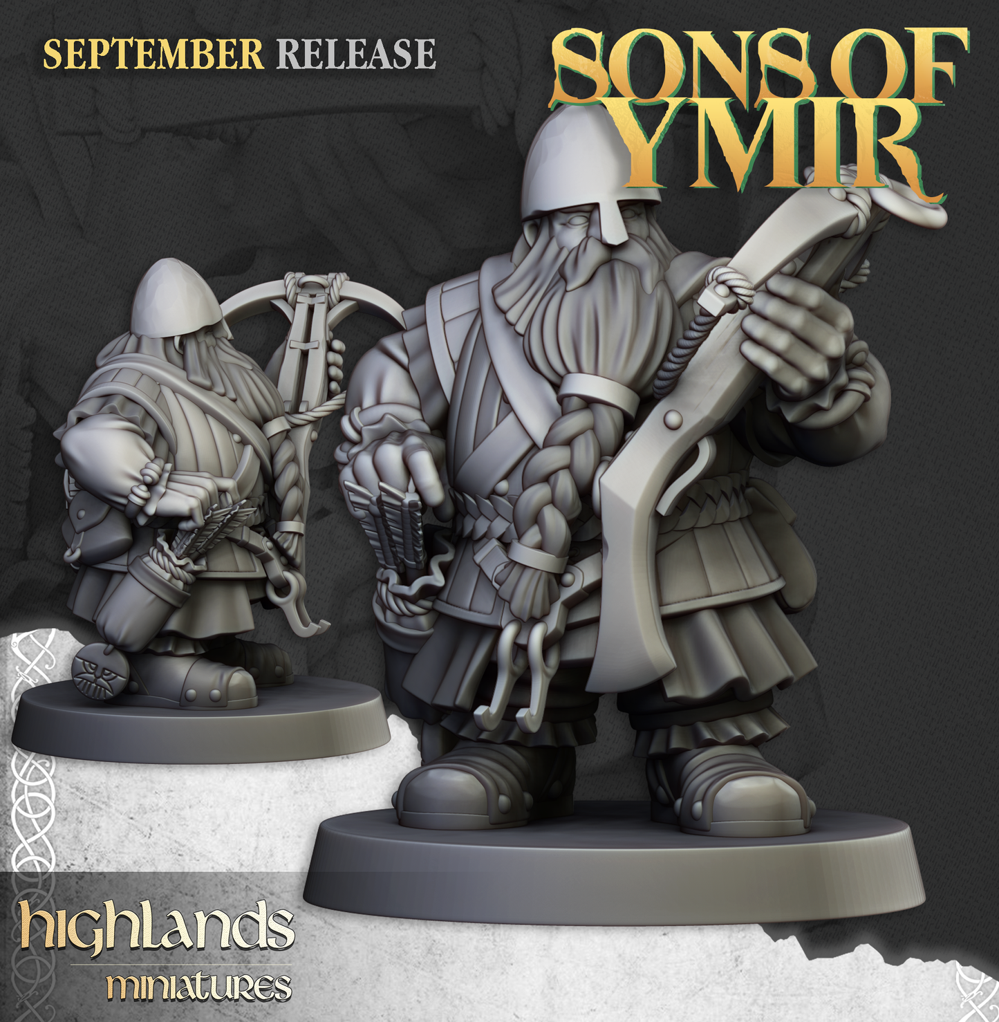 Dwarf Crossbowman pose 4