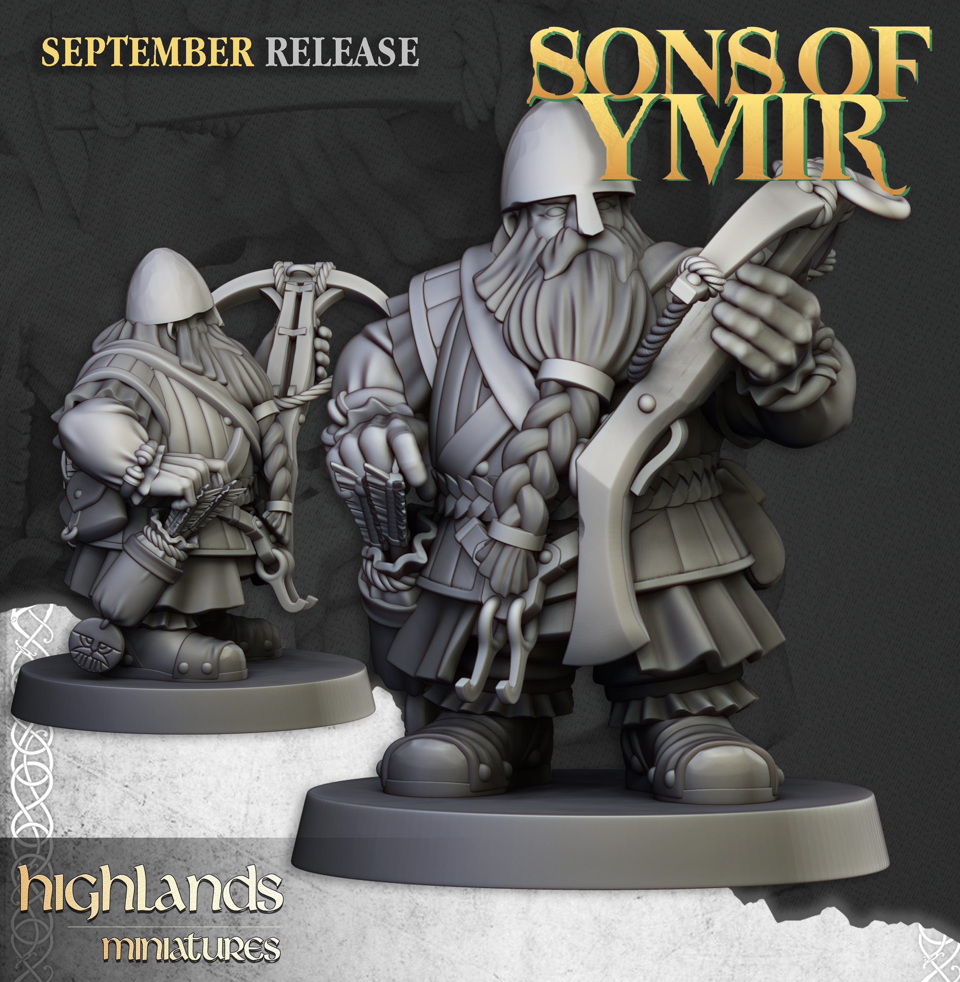 Dwarf Crossbowman pose 4