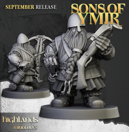 Dwarf Crossbowman pose 4