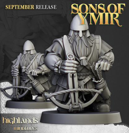 Dwarf Crossbowman pose 5