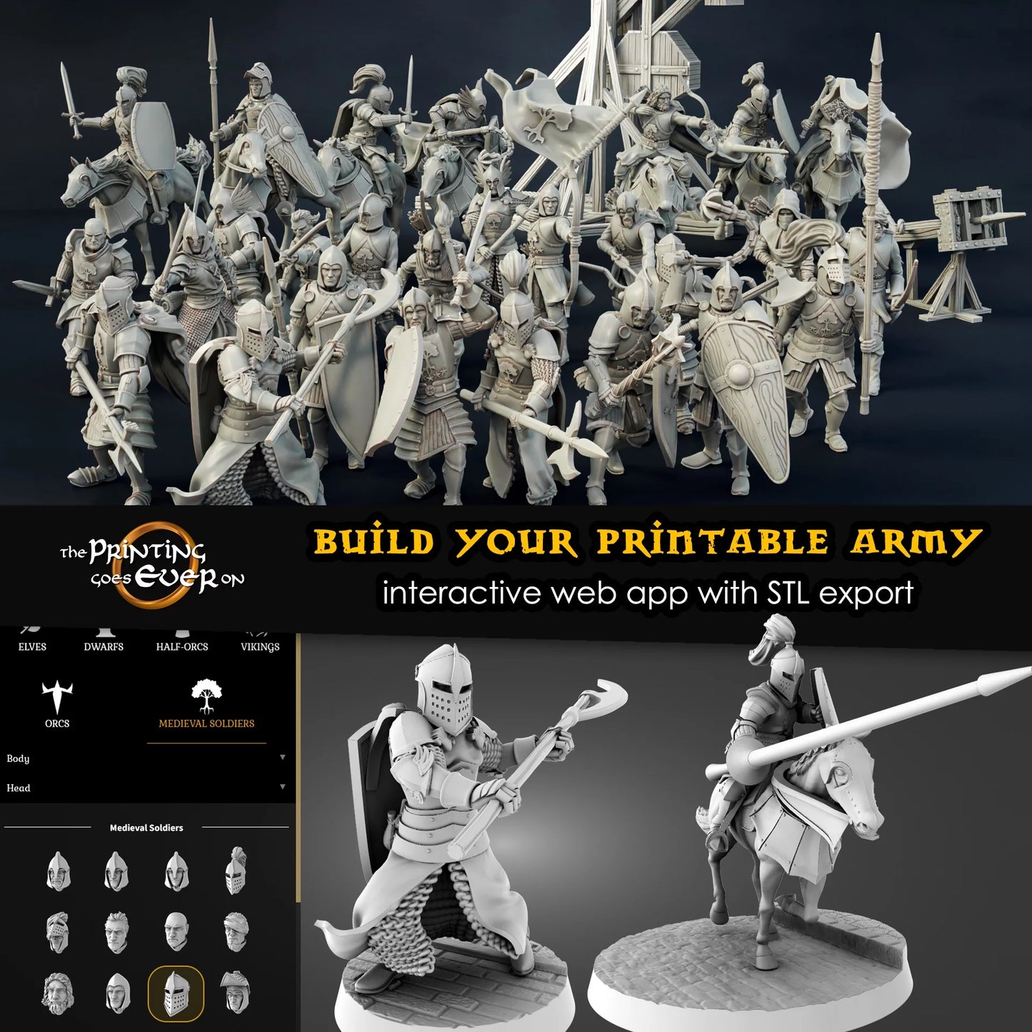 Custom Printed Human! | Call to Arms | The Printing Goes Ever On