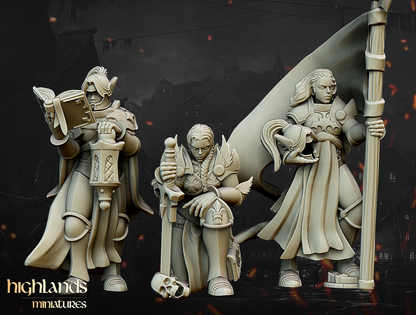 Warriors of the Lady | Gallia, the Medieval Kingdom | Highlands Miniatures