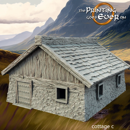 Farmstead Terrain |  Allies and Fiefs | MESBG | The Printing Goes Ever On