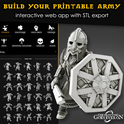 Custom Printed Dwarf! | Tales of the Deep | Muster the Dwarves | The Printing Goes Ever On