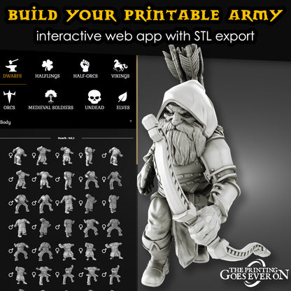Custom Printed Dwarf! | Tales of the Deep | Muster the Dwarves | The Printing Goes Ever On