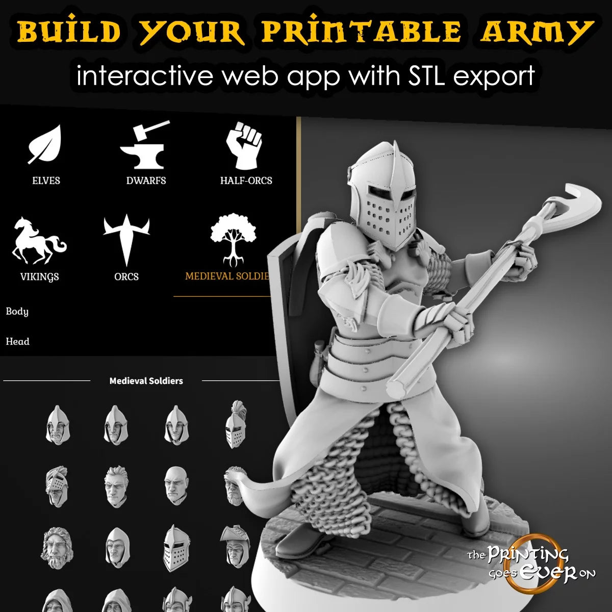 Custom Printed Human! | Call to Arms | The Printing Goes Ever On