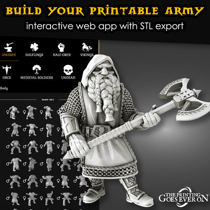 Custom Printed Dwarf! | Tales of the Deep | Muster the Dwarves | The Printing Goes Ever On