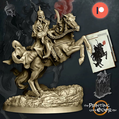 Dark Assassin – On Foot and Mounted | Waylay at Fehntop | MESBG | The Printing Goes Ever On