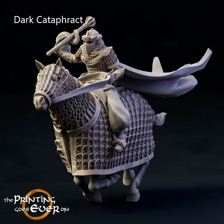 Dark Riders – Mounted | Dark Riders Return | MESBG | The Printing Goes Ever On