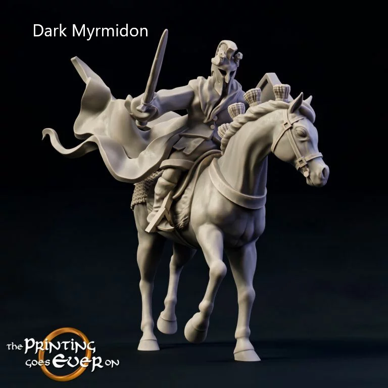 Dark Riders – Mounted | Dark Riders Return | MESBG | The Printing Goes Ever On