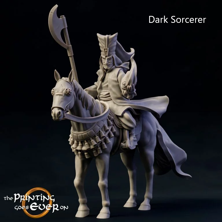 Dark Riders – Mounted | Dark Riders Return | MESBG | The Printing Goes Ever On