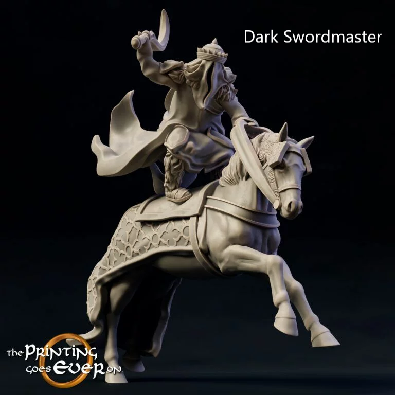 Dark Riders – Mounted | Dark Riders Return | MESBG | The Printing Goes Ever On