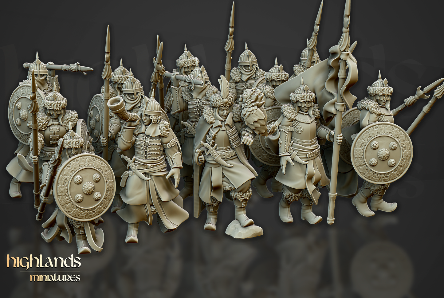 Daughters of Volhynia (Melee) | Volhynia | Highlands Miniatures