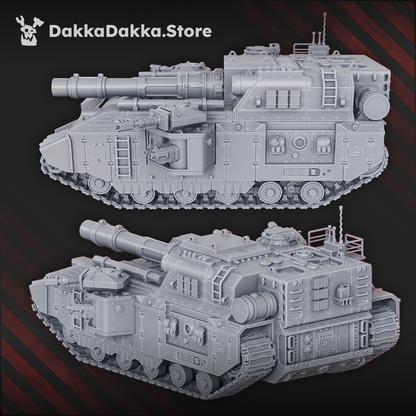 Superheavy Tank Barboudon B-5, alternate view