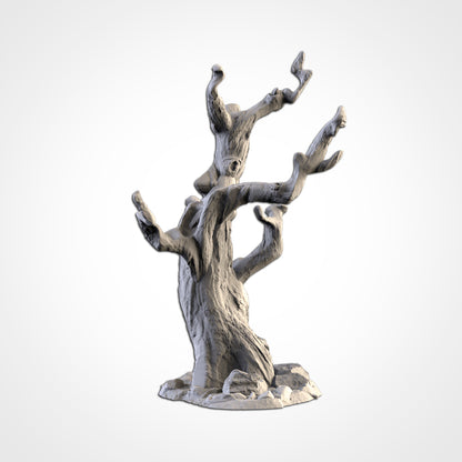 Dead tree scenery piece, 3D printed terrain, Txarli Factory