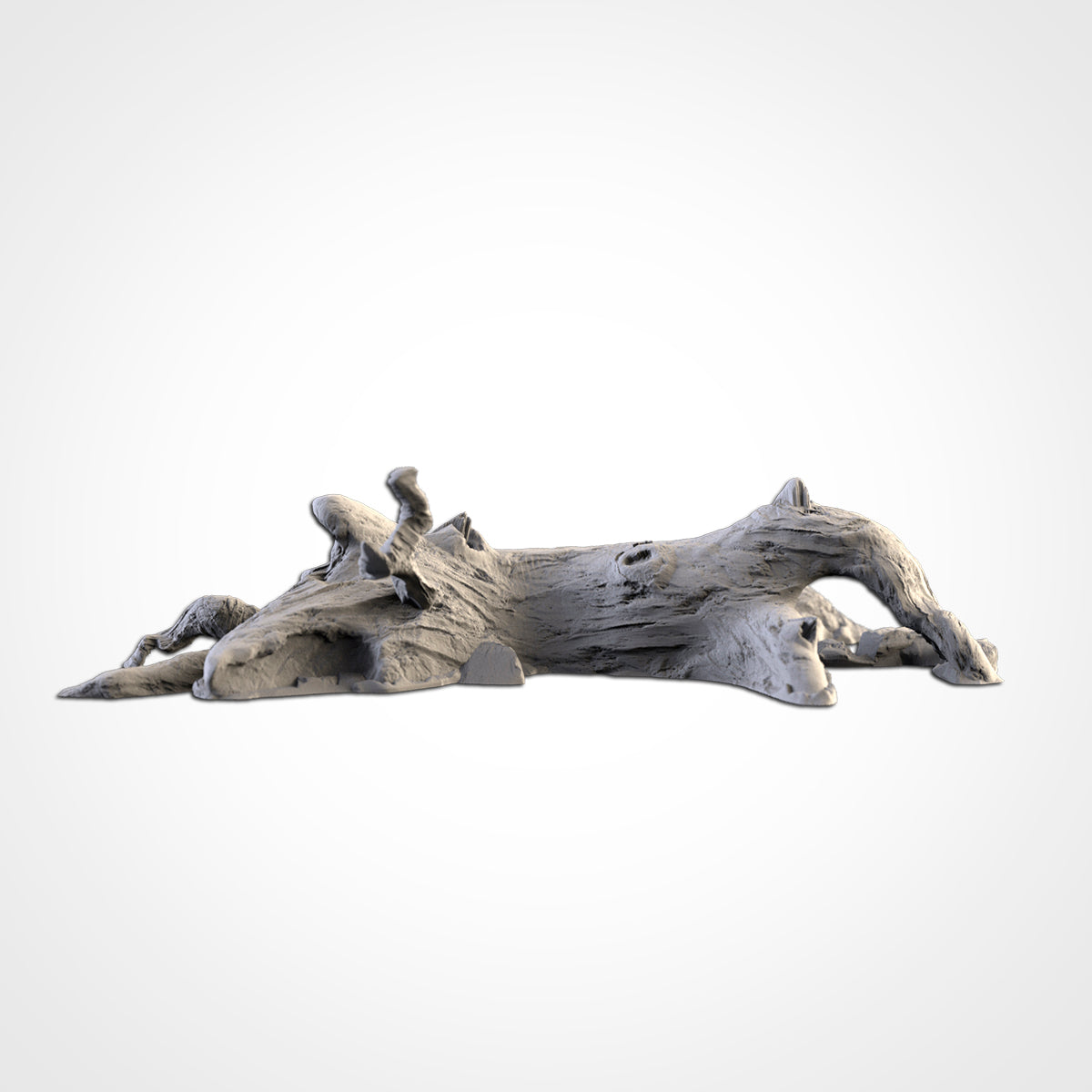 Dead tree scenery piece, 3D printed terrain, Txarli Factory