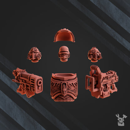 Dragon Armor Jetpack Bits | Fire Lizards | Dakka Dakka Store