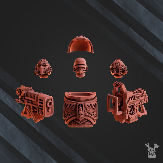 Dragon Armor Jetpack Bits | Fire Lizards | Dakka Dakka Store